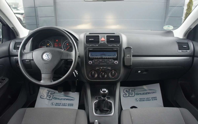 Volkswagen Golf cena 16900 przebieg: 224000, rok produkcji 2008 z Mirsk małe 154